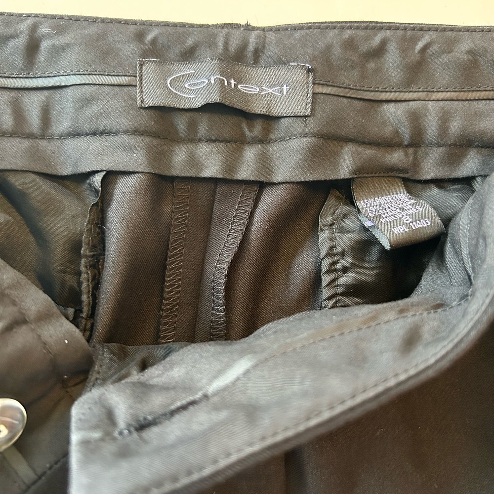 Context Elegant Black Slacks - Picture 4 of 6